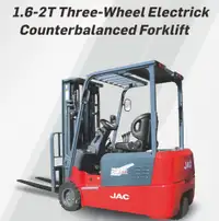 1.6-2T Three-wheel Electric Forklift