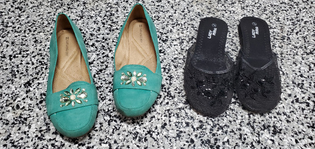 Women sandals and slippers Sandales et pantoufles pour femmes dans Femmes - Chaussures  à Ville de Montréal - Image 3