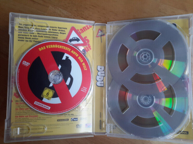 VW Dudu Beetle 5 DVD edition Zone 2 comme neuf en Allemand dans CD, DVD et Blu-ray  à Ville de Montréal - Image 3