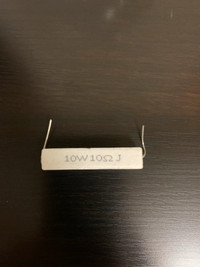 10 Watt 10 Ohms Ceramic Resistor