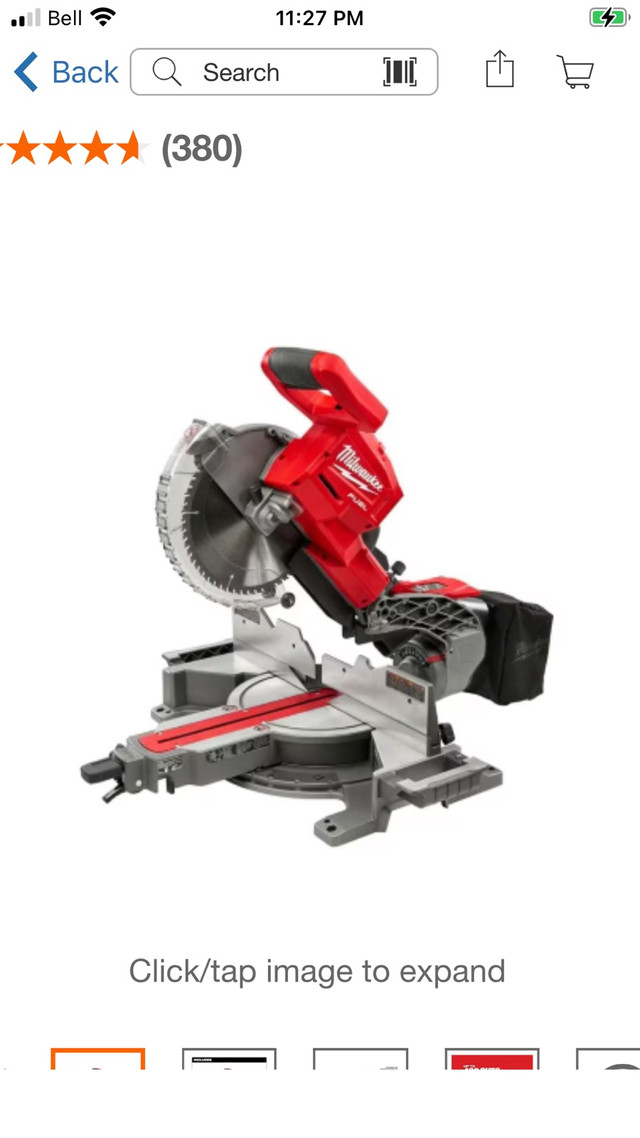 Milwaukee mitre saw in Power Tools in Charlottetown