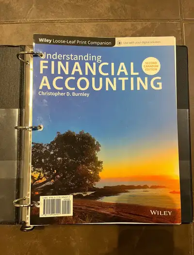 Textbook for ACCT 1115 course at NAIT.