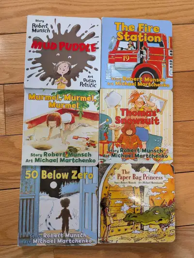 Robert Munsch books, View more