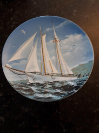 Villeroy + Boch sailing  ship  decorative plate