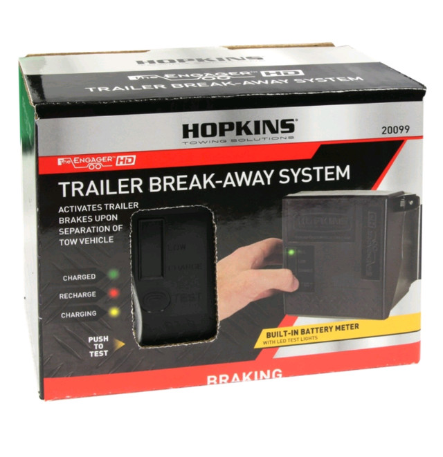 BRAND NEW HOPKINS TRAILER BREAK-AWAY SYSTEM in RV & Camper Parts & Accessories in Windsor Region