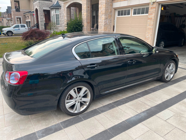Rare Lexus 2011 GS450 Hybrid Original Owner Black/Black in Cars & Trucks in Mississauga / Peel Region - Image 4