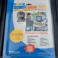 Brand New Security CameraNight visionBuilt in audioBrand new in 