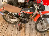 1977 Honda dirt bike