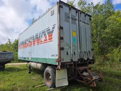 28' single axle storage trailer. Call or email for more information, reasonable offers accepted