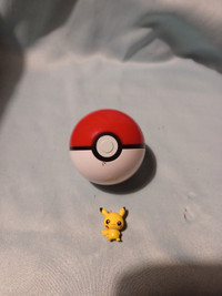 Pokemon Pikachu with poke ball