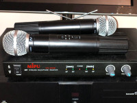 MIPU 2 Channel Wireless Microphone system