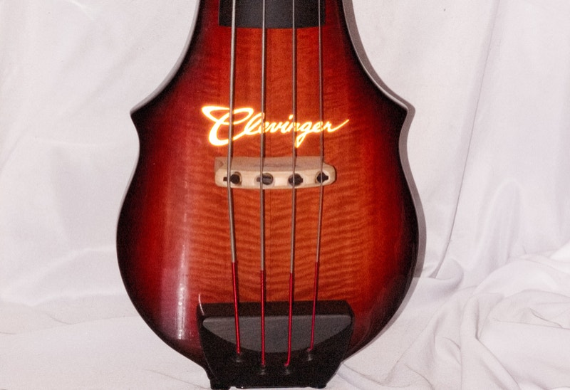 Clevinger Concerto 4 string handmade Electric Upright Bass Guitars