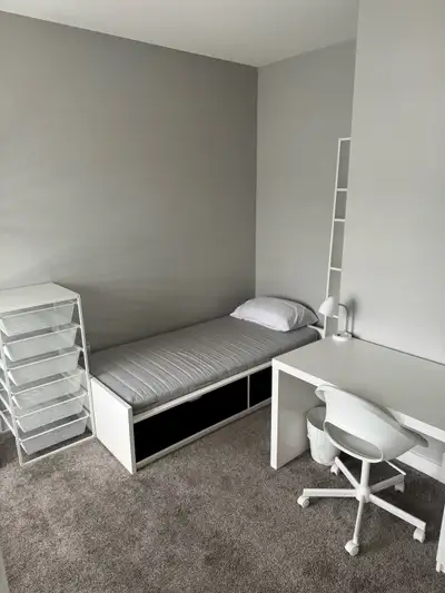 Looking for a clean, quiet, and working individual to share a cozy home in Nolan Hill NW, Calgary. •...