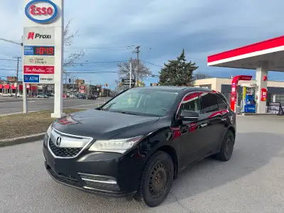 Cell # 438-938-8181 : English/ Français 2015 ACURA MDX SH-AWD 7 PASSENGERS AUTOMATIC • LEATHER • SUN...