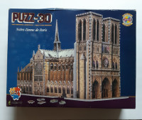 3D PUZZLE OF NOTRE DAME CATHEDRAL