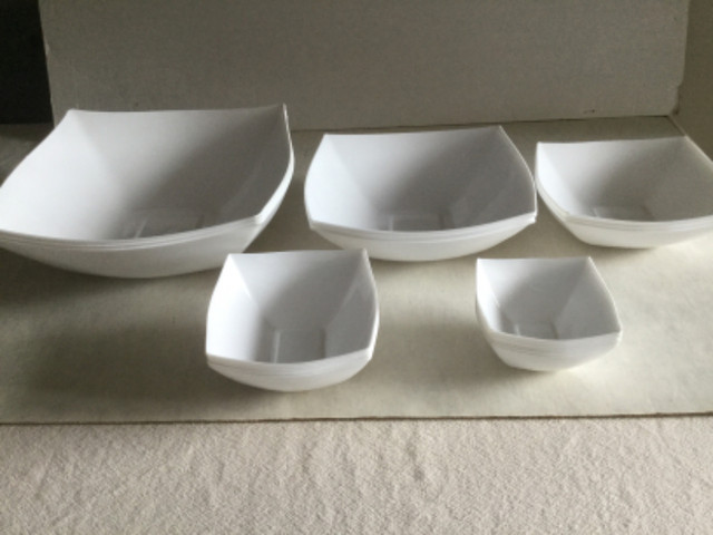 21 bols en plastique rigide réutilisable neuf dans Vaisselle et articles de cuisine  à Ville de Montréal - Image 2