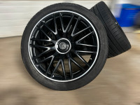 2023 Mercedes AMG GLS 63 23" rims and Pirelli Zero MO Summer Tir