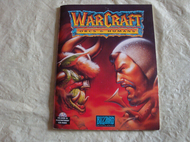 WARCRAFT ORCS and HUMANS GAME GUIDE BOOK in Textbooks in Calgary