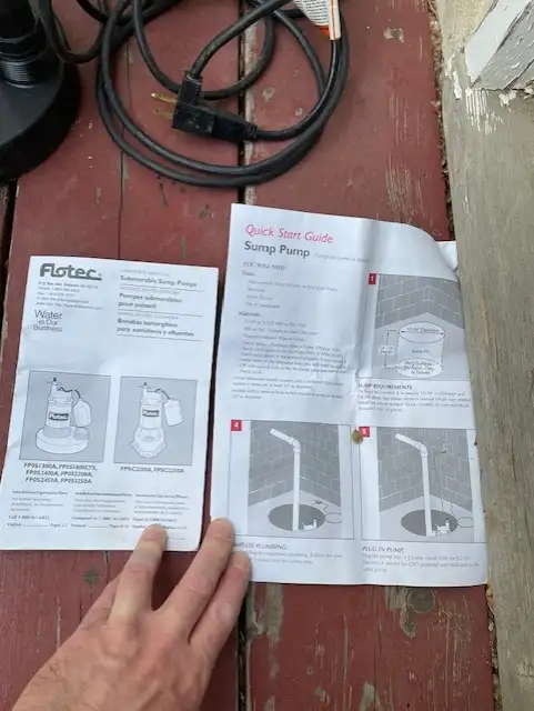 Sump pump and hose - used once in Other in Strathcona County - Image 6