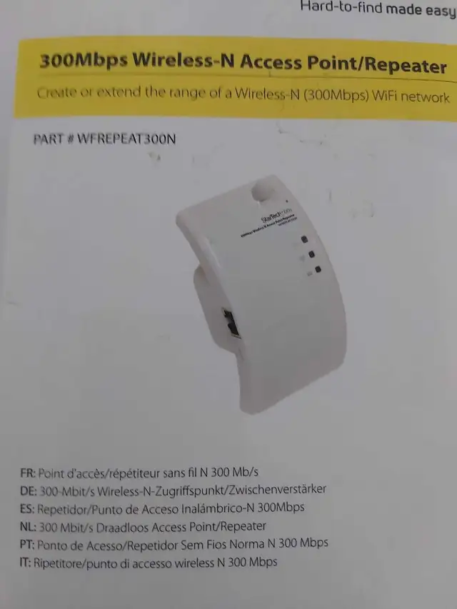 StarTech Wireless Repeater563811894271692801