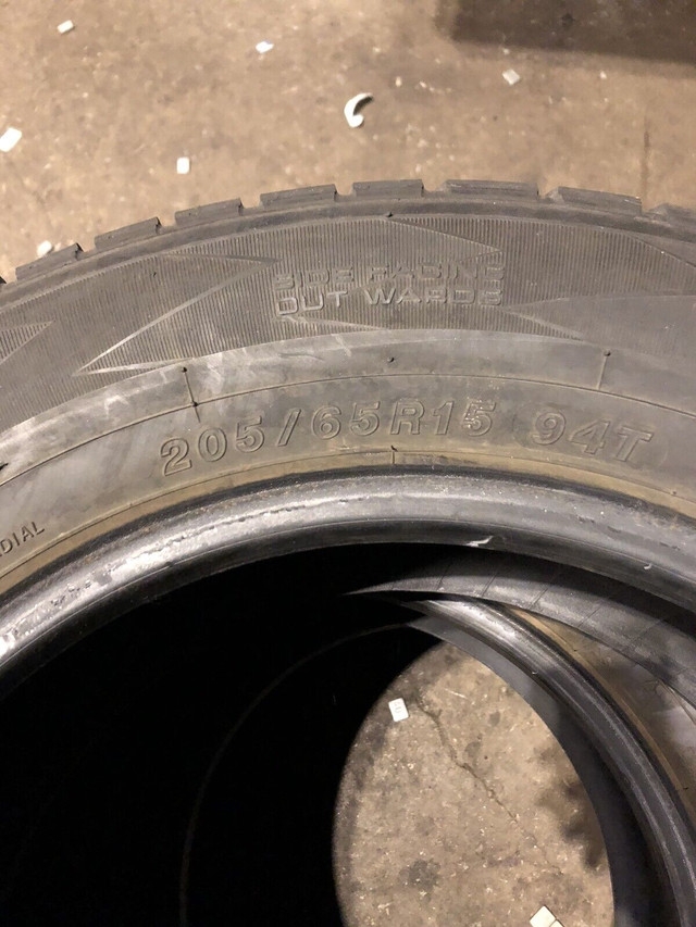 Yokohama 205 65 15 winter tires in Tires & Rims in City of Toronto - Image 3