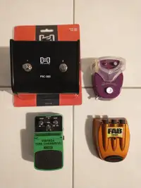 Guitar Pedals - auto wah,  switch