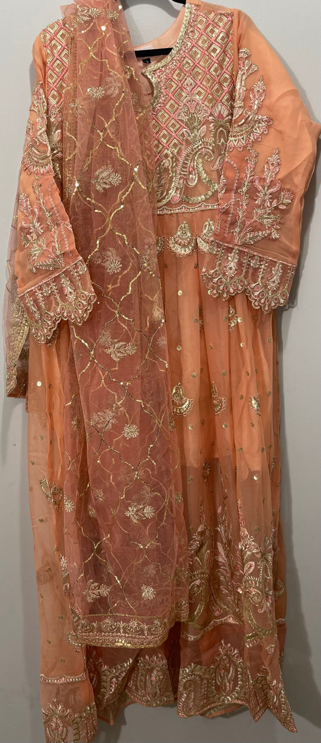 Affordable pakistani luxurious eid dress, long dress eid party   in Women's - Dresses & Skirts in Mississauga / Peel Region - Image 2