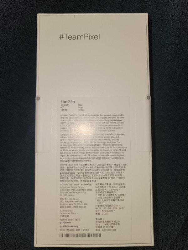 Google Pixel 7 Pro Snow 128 GB (Unlocked) Cell Phones Calgary Kijiji