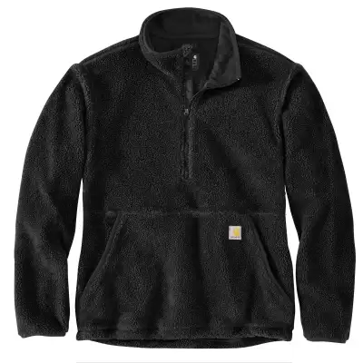 Black Carhartt Men's Fleece Pullover Jacket Size Medium, View more