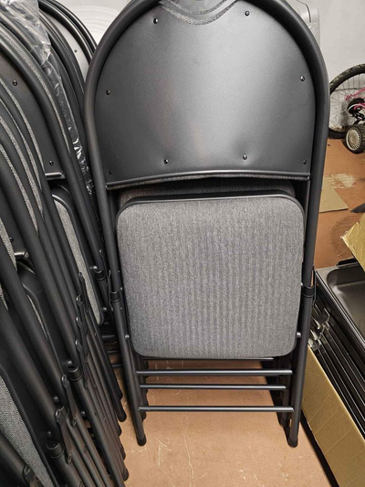 Comfortable chairs and foldable tables are available for rent. They are very easy to fit into your c...