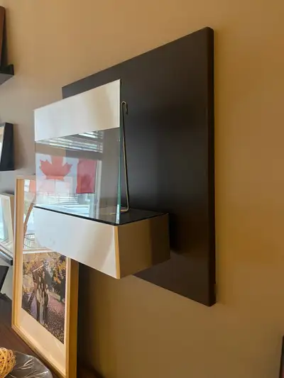 $250 - Ethanol fuel wall-mounted ventless modern fireplace, View more