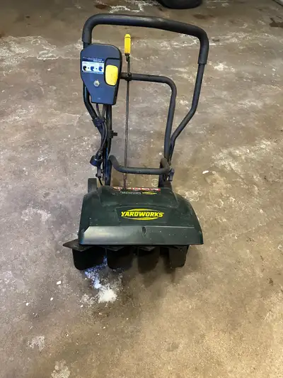Electric snow blower, View more