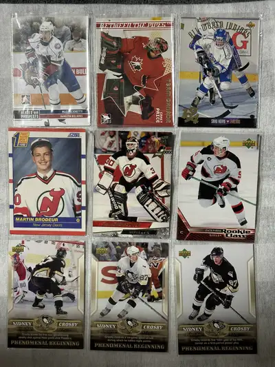 NHL hockey rookie card lot , View more