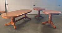 Real Oak Coffee Table Set!