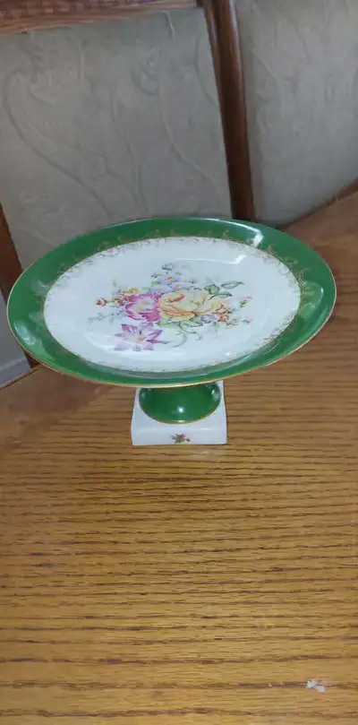 Gorgeous vintage Limoges 6" tall and 10 " in diameter   footed c, View more