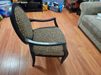 Chair - w leopard print