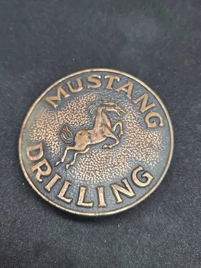 Mustang Drilling Belt Buckle, View more
