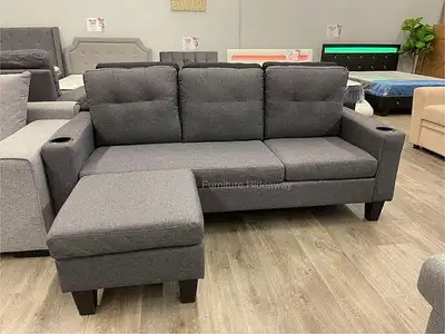 3 Seater Sofa Sectional Couch Delivery Available, View more
