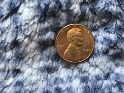 1974 wheat penny Lincoln no mint mark , View more