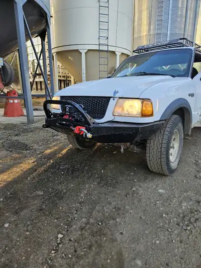 Direct fit bolt on for 98 to 2011 ford ranger ready to go heavy duty steel bumper and 13 thousand po...