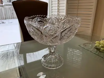 Crystal vases. $15 and up.bohemian crystal available., View more