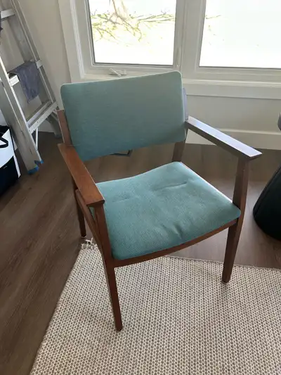 mid century modern teak chair, View more