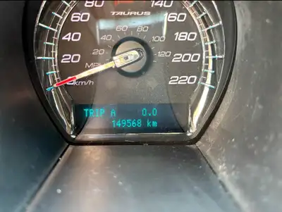 I have a 2012 Ford Taurus with just about 150'000 kms on it, I ended up getting a different vehicle...