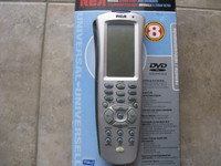 RCA 8 in 1 Universal LCD remote control with FREE bonus gifts
