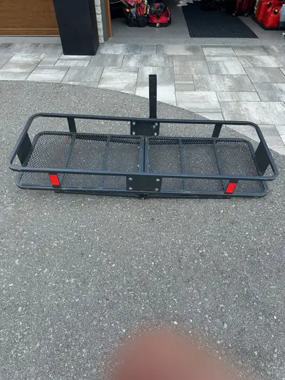 I am selling my folding trailer hitch cargo carrier in like new used condition, perfect for adding e...