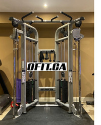 BRAND NEW! High End COMMERCIAL Functional Trainer w 200lb stack
