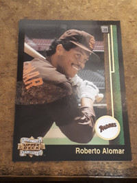 1993 Upper Deck Baseball Roberto Alomar Insert Card #A3