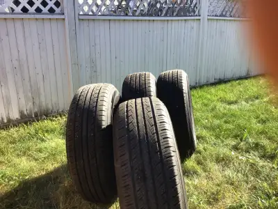 4 Used Tires at 95%. Size 265/70R17 for $400 call or text (403) 703 4299