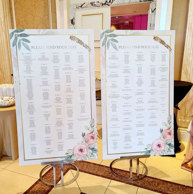 Large Welcome Signs | Wedding welcome signage & seating charts in Outdoor Décor in Mississauga / Peel Region - Image 3