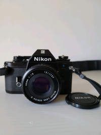 Nikon  EM SLR 35mm Film Camera W/ 50mm F/ 1.8 Lens 